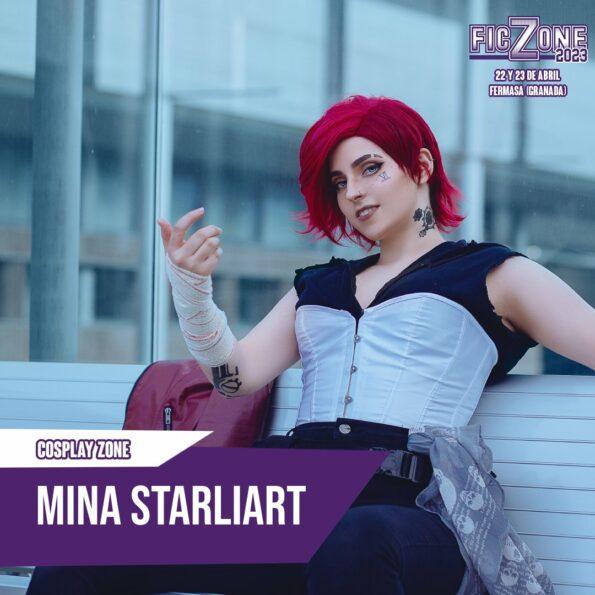 Imagen presentación de Mina Starliart para Fic Zone de 2023 como cosplayer